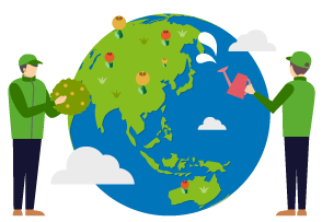 地球のイラスト